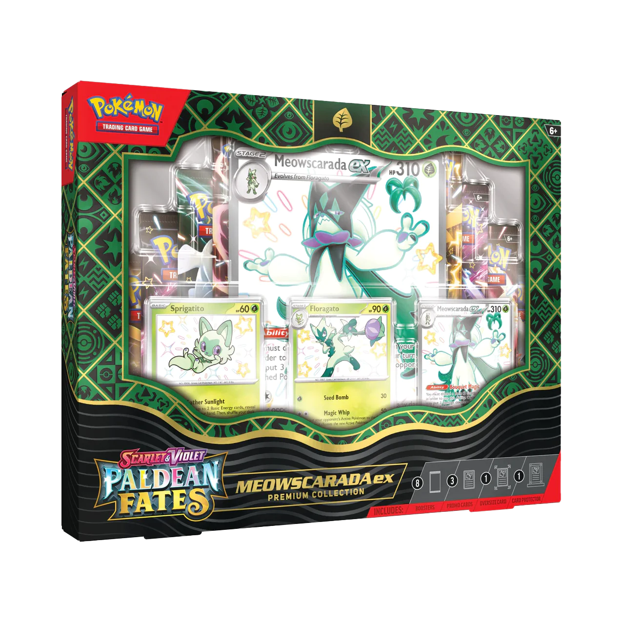 Pokémon Destino di Paldea - Collezione Premium Meowscarada - ex