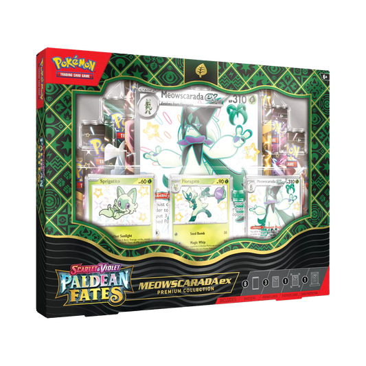 Pokémon Destino di Paldea - Collezione Premium Meowscarada - ex