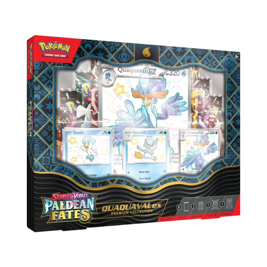 Pokémon Destino di Paldea - Collezione Premium Quaquaval - ex